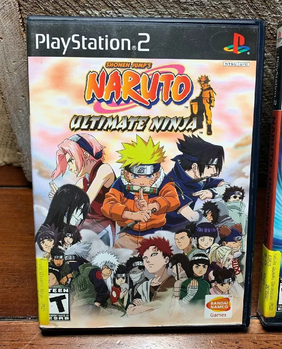 Naruto Uzumaki Chronicles Video Game PLAYSTATION 2 PS2 Sealed