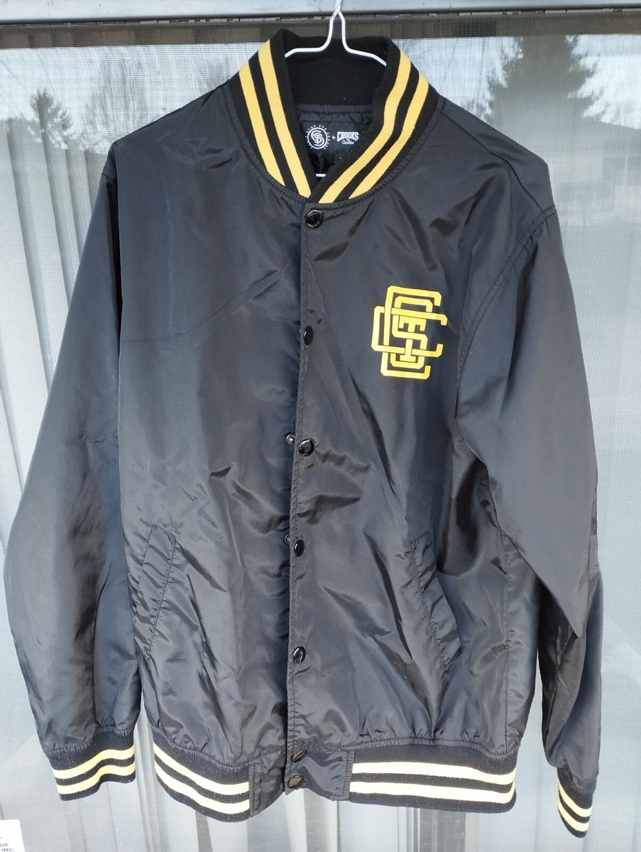 Crooks & Castles The Original Troublemakers Nylon Varsity Style