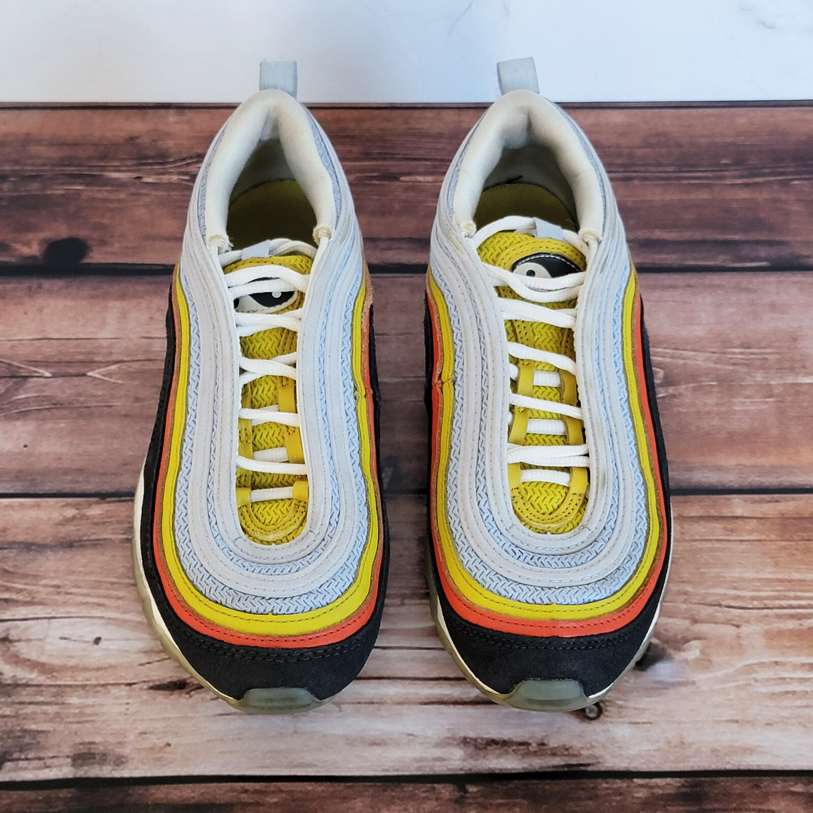 SAOLA Scarpe sneakers NIKE Air Max 97 "Set to Rise" blu e arancione taglia 5Y donna 6 5