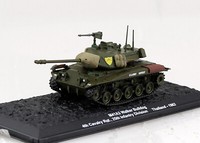Panzer M41A3 Walker Bulldog Us Army 1962 Fertigmodell 1:72 Altaya Modell