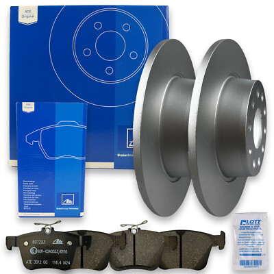 ATE Bremsscheiben Ø272mm + Beläge hinten passend für VW Golf 7 / T-Roc / Touran