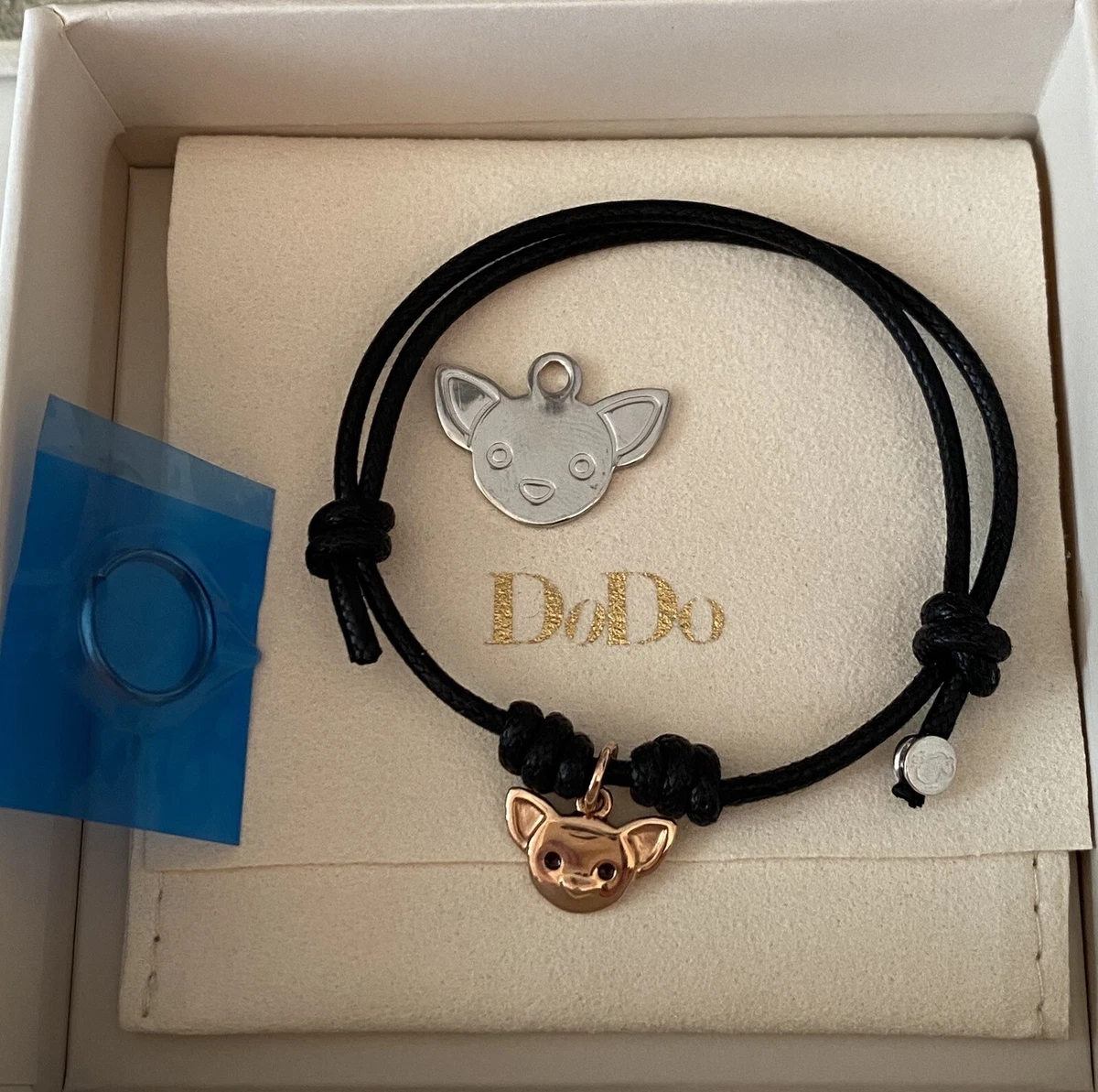 bracciale DODO pomellato Ciondolo Chihuahua Oro Rosa Regalo di