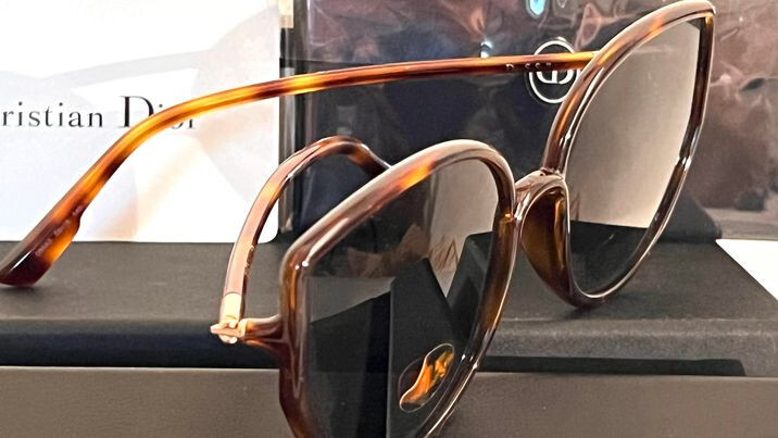 Christian Dior SOSTELLAIRE4 086A9 Dark Blue Frame Sunglasses $850