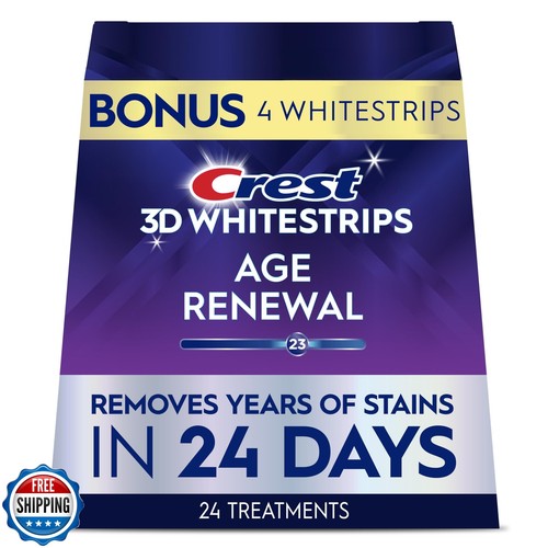 Crest 3D Whitestrips Professional Effects Plus, 3D White, Teeth Whitening Str