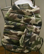 Top Paw Camouflage Coat/Jacket New