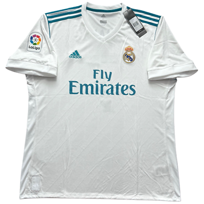 2017/18 Real Madrid Home Jersey #7 Ronaldo XL adidas Soccer La