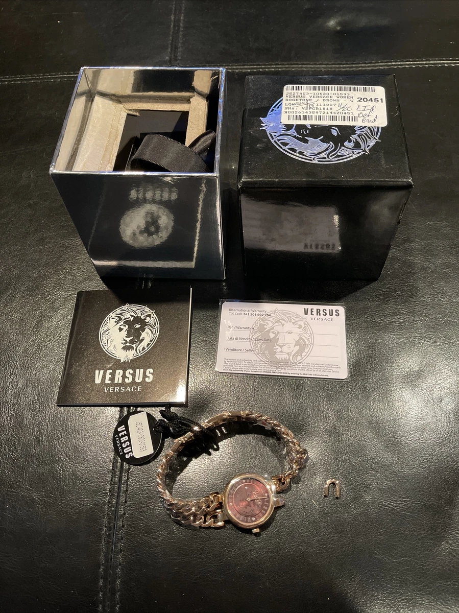 Evine versace shop watches