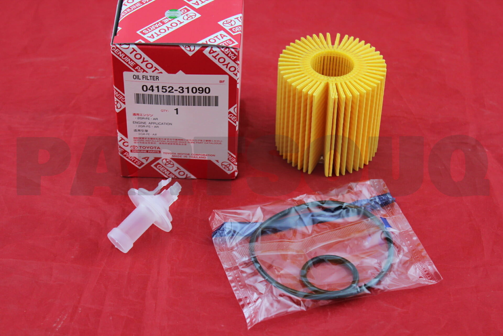 0415231090 Genuine Toyota ELEMENT KIT, OIL FILTER 04152-31090