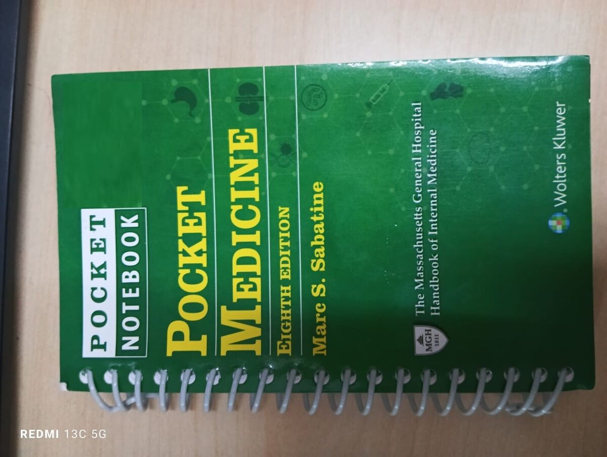 Pocket Notebook Ser.: Pocket Medicine by Marc S. Sabatine Pocket Notebook Ser.: Pocket Medicine by Marc S. Sabatine
