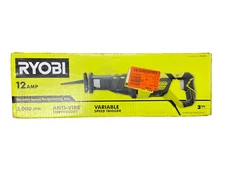 Ryobi RJ186V 12-amp Reciprocating Saw Corded Variable Speed