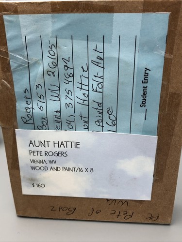 OOAK Folk Art Root Sculpture "Aunt Hattie" by Peter Rogers - Picture 9 of 9