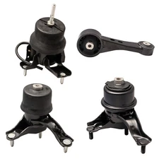 4pc Engine Mount Kit for 11-14 Toyota Sienna 3.5L V6 Motor, Auto Transmission