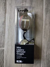 Nike Swim Mirrored Goggle Medium Light Tint Swimming Googles NESSA178-931