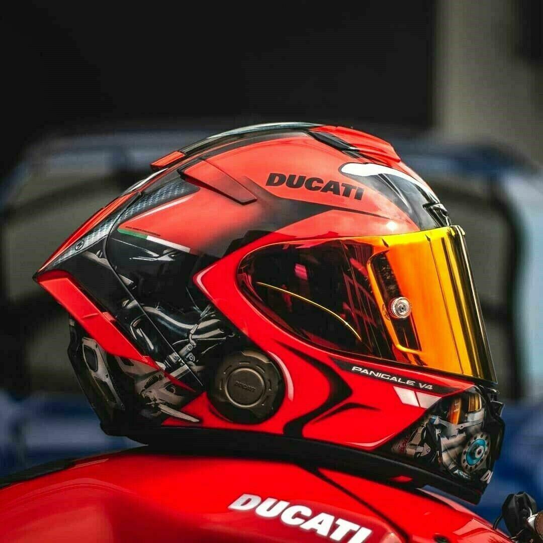 X14 X Spirit 3 Motorcycle Full Face Helmet Ducatii V4 Red Marc Marquez 93  Helmet