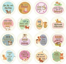 Dog Are Bestfriend Stickers (5 Sets X 16 Designs)