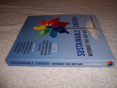 Sustainable Energy - Without the Hot Air by David JC MacKay pb