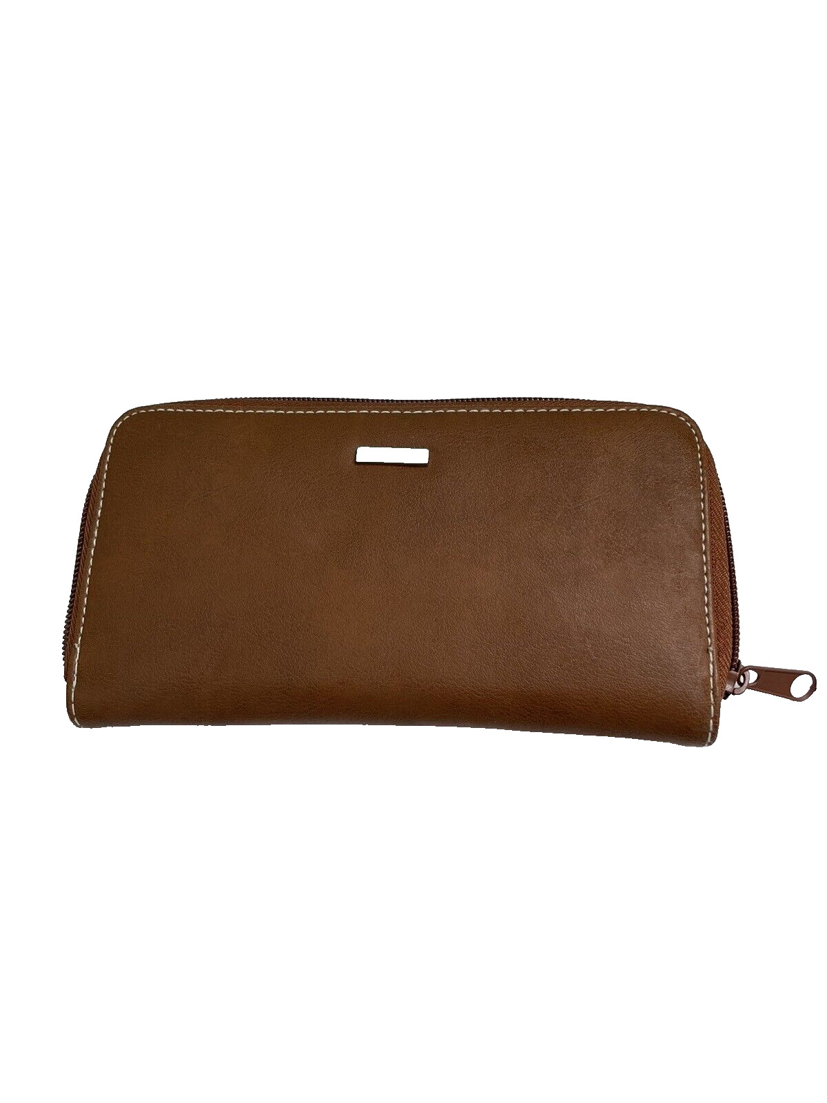 Rosetti  Brown Faux Leather Zip Around Clutch Wallet/Billfold NEW