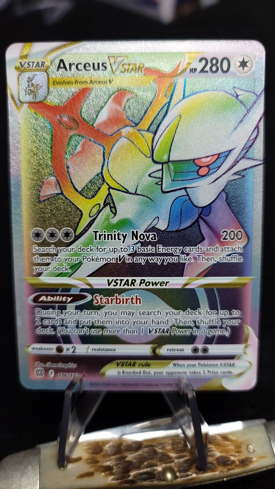 Arceus-V-ASTRO / Arceus-VSTAR (#176/172)