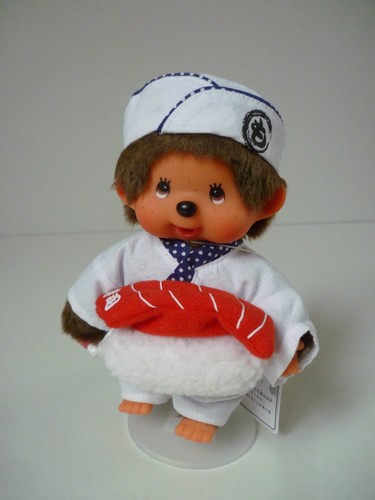 Monchhichi Sekiguchi - Matcha Tea - Boy - 20cm - Neuf Et Rare