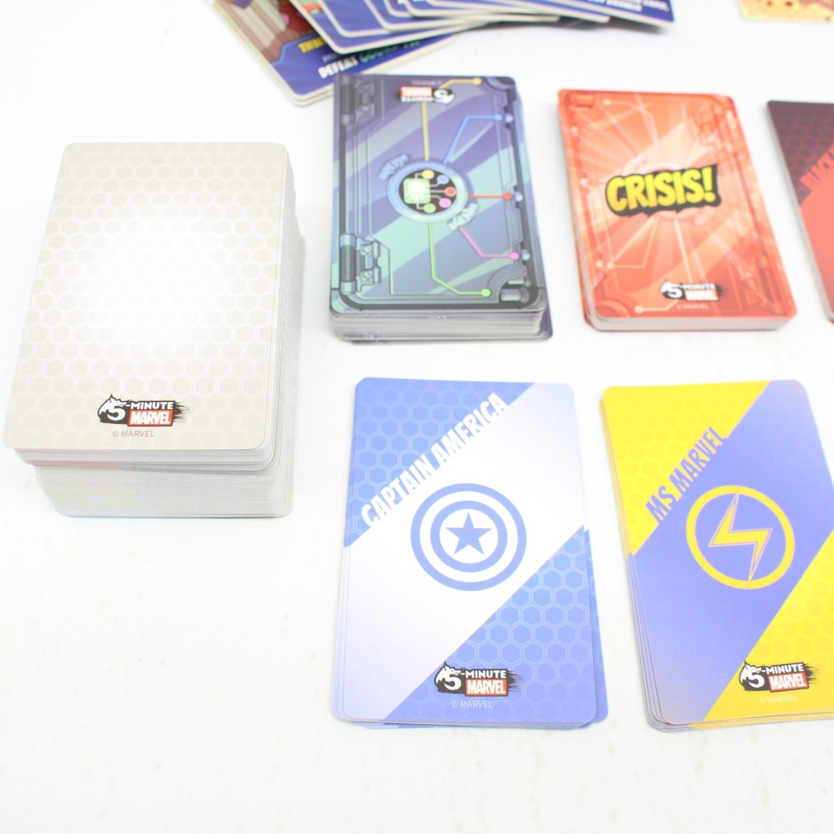 ゲームセンター・ゲームカード mkr 5 Minute Marvel Cooperative Card Game by Spin Master Games missing