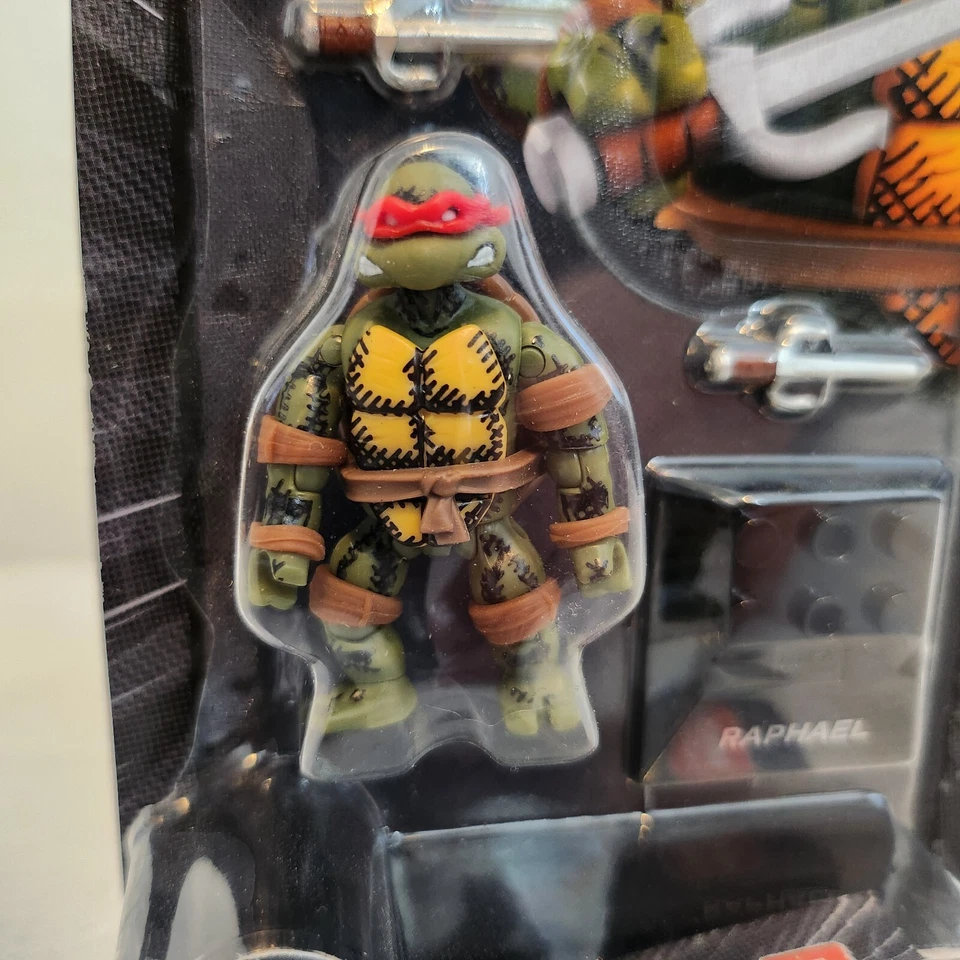 Figura Mega Construx TMNT Raphael Tortugas Ninja Mutantes Adolescentes Foto 2 de 3