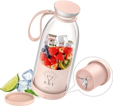 500ML Portable Blender Juicer Cup Rechargeable USB Smoothies Fruit Mixer Machine