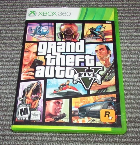New ListingGrand Theft Auto V Complete With Map & Manual for Xbox 360 Fast Free Shipping!