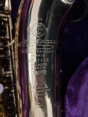 Selmer 1933 Super SSS Alto saxophone