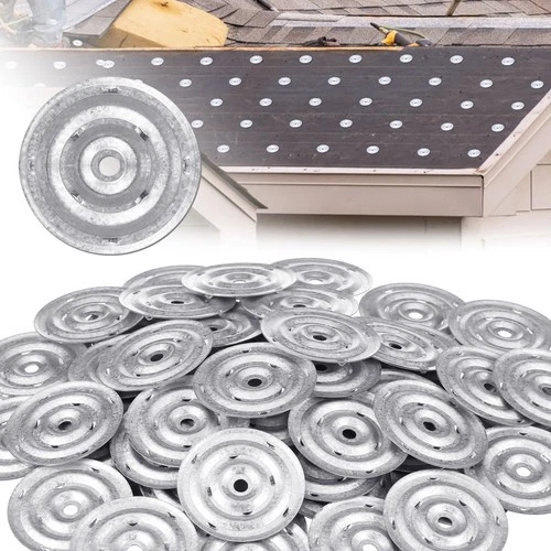 Shimeyao Roofing Insulation Barbed Plates Galvanized Metal Membrane Stress Plate - product listing photo
