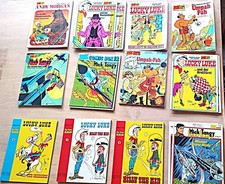 35 Zack Comic Box/Album, Fix u. Foxi Album/Super, Lucky Luke Comic Alben