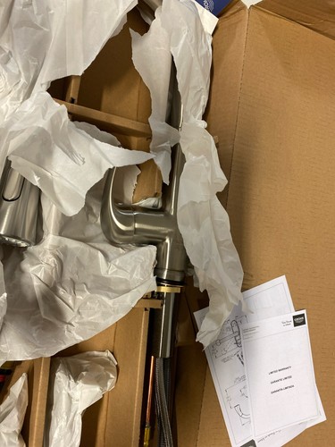 Grohe 30211DC1 Elberon Rubinetto Cucina, Estraibile, Doppio Spray, Finitura SuperSteel - Foto 2 di 2