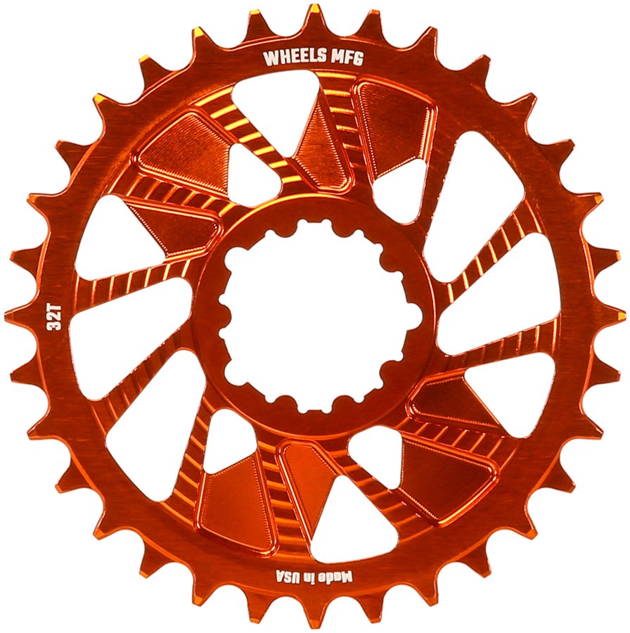 3-Bolt Direct Mount T-Type Chain Compatible Chainring - Whee