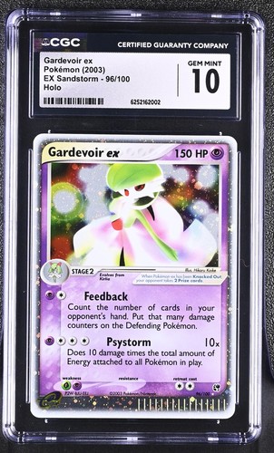 Gardevoir ex graded CGC 10 for sale on eBay
