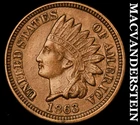 1863 Indian Head Cent - Almost Uncirculated  Semi-key  Better Date  #J8275