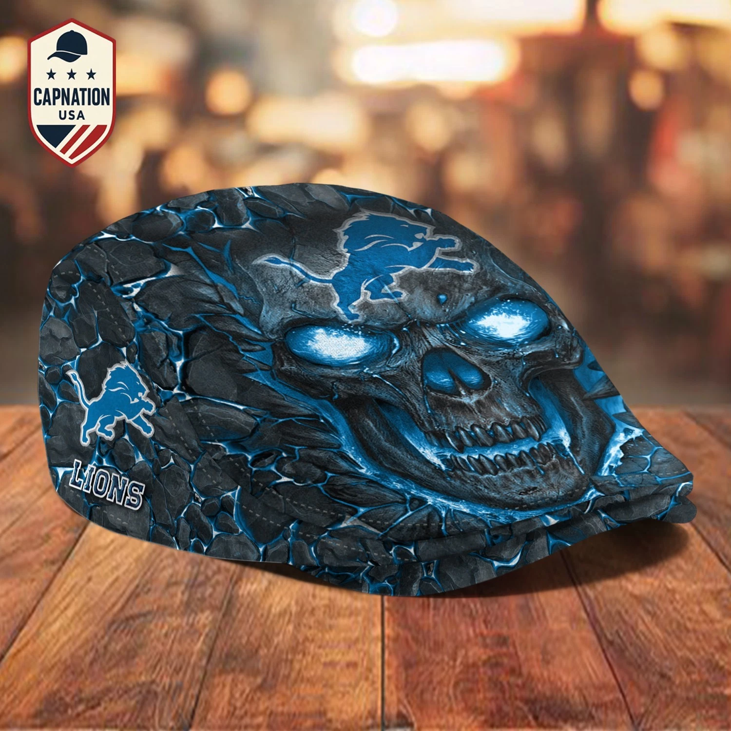 Detroit Team Jeff Cap football Jeff Cap