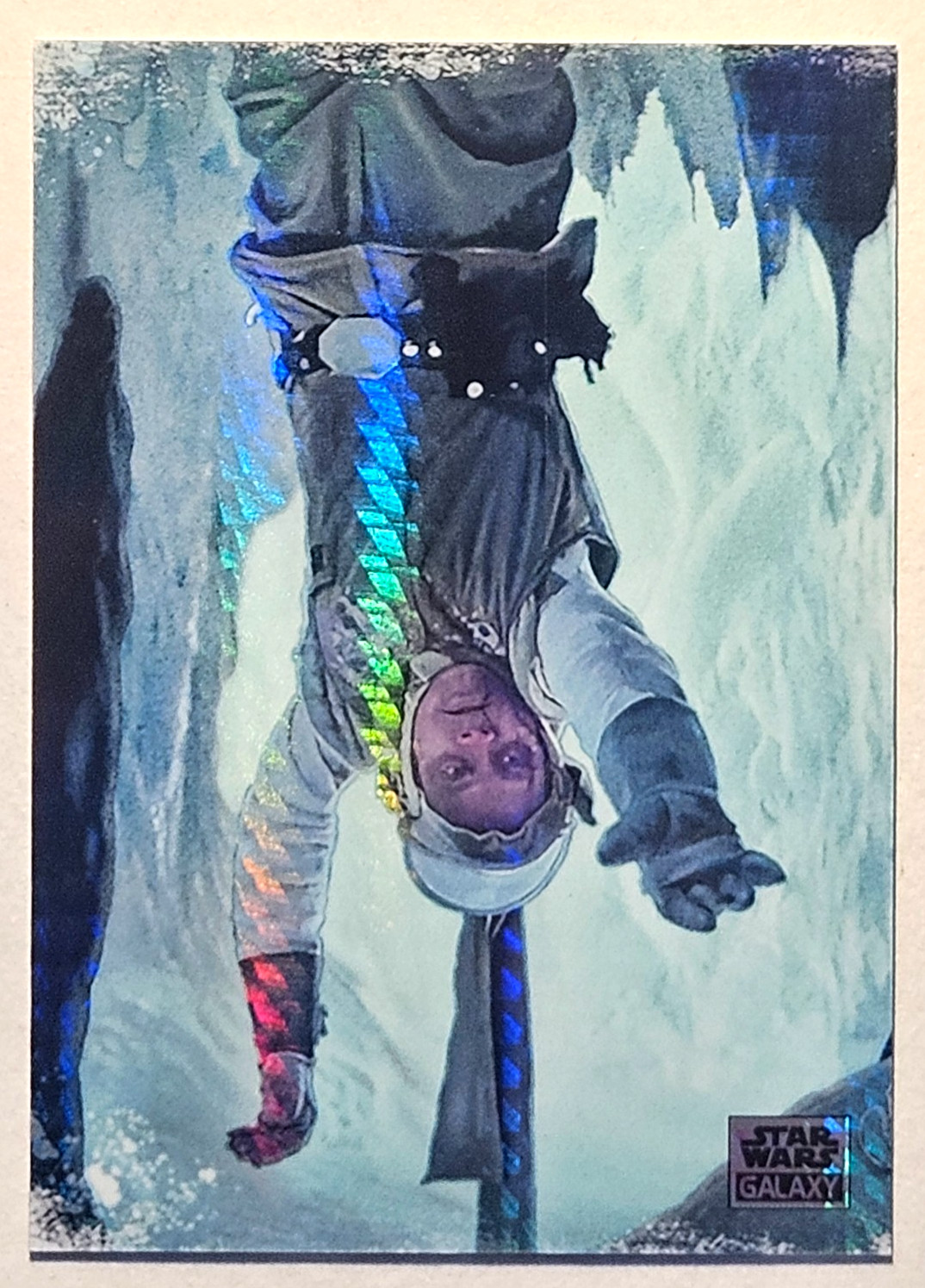 LUKE SKYWALKER 2025 Topps Star Wars Chrome Galaxy Refractor Prism #SWIN-2 69/75