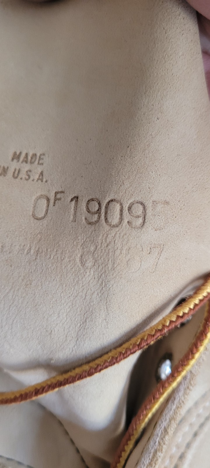 Ultra Rare - Red Wing 8167 6-Inch (2000) - US Men's 8 E Round Toe image 5