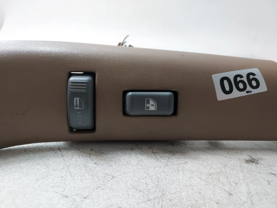 95-99 Chevy Silverado GMC Sierra Right Passenger Window Switch Lock Tan OEM - Image 3 of 4