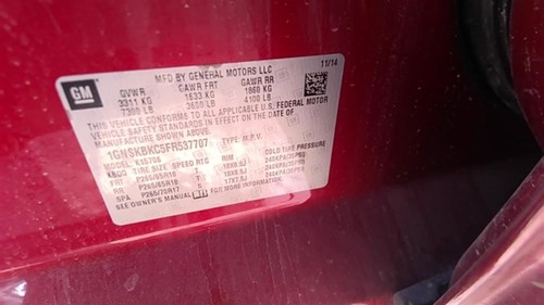 Power Brake Booster Fits 15-20 ESCALADE 29846146 - Picture 7 of 9