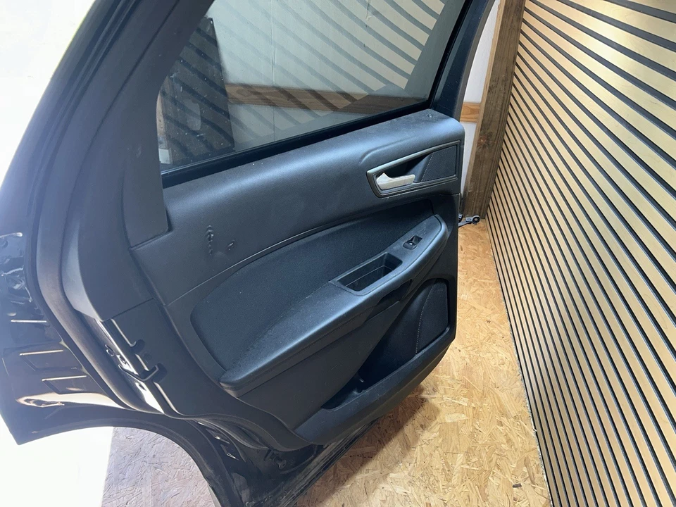 Ford Edge 2015 2016 2017 2018 2019 2020 puerta trasera izquierda OEM negra Foto 2 de 2