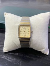 orologio uomo rettangolare vintage orint chandor quarzo traino c25004