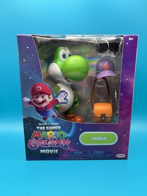 Jakks Pacific The Super Mario Galaxy Movie Yoshi 5 Inch Action Figure New
