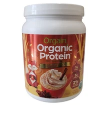 Orgain Organic Vegan Protein Powder Pumpkin Spice 21g Plant Based Shake 1.02 lbs