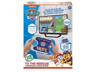 LeapFrog PAW Patrol: To The Rescue! Learning Video Game Plug & Play 