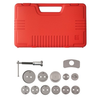 Brake Caliper Tool Set for Vehicle Disc Brake Pad Change with Storage Case