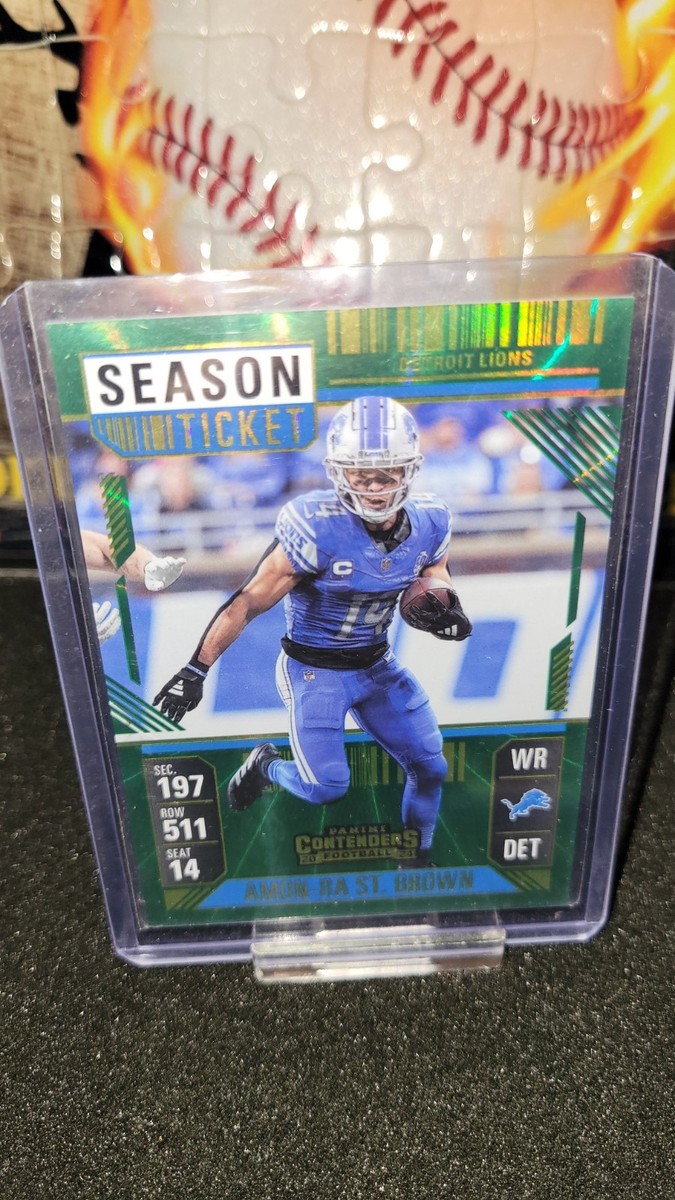 2024 Panini Contenders Season Ticket Amon-Ra St Brown #33 Detroit