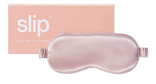 Slip Pure Silk Sleep Mask Pink 100 Mulberry Silk New Adjustable 75 new