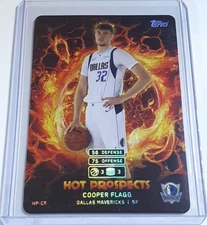 2025 Topps Match Attax Cooper Flagg Rookie #HP-CF Hot Prospects RC - Rare