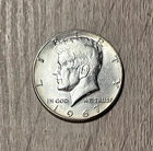 1967 Kennedy Half Dollar, 40% Silver, Uncirculated.