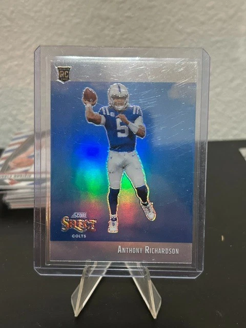Anthony Richardson Panini Select Score Select Throwback #STWARI Black Prizm 1/1